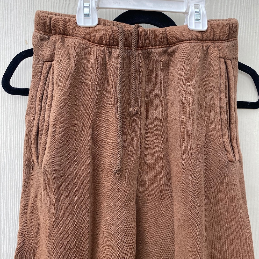 Joah Brown Empire Jogger sweatpants Brown cotton size xs/s
